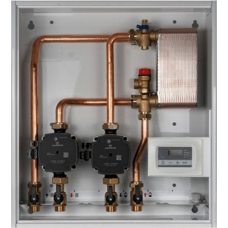Module hydraulique MODULFIT biomasse C2 chauffage seul avec deux circulateurs - THERMADOR GHBC2C