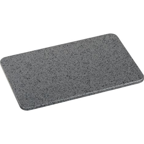 Zassenhaus Tabla de cortar gris oscuro 25x16 cm
