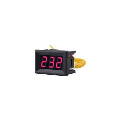 Voltímetro digital con pantalla LED de 0,36 pulgadas, 1 unidad, panel de medición de voltaje CA 70-380 V (1/4)