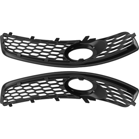 Front Bumper Fog Light Grille Cover for Audi A3 8P 2009-13 8P0807681D 8P0807682D