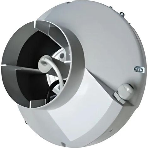 Vents VK 125 ventilateur blanc 79W 125 mm sortie