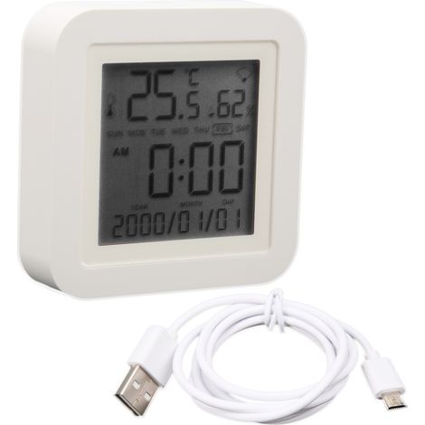 Sensore intelligente WiFi TH06 – Termometro/Igrometro – Digitale – Temperatura/Umidità – Per interni