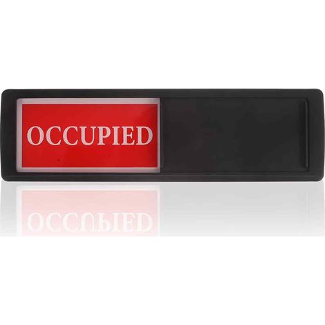 Panneau Vacant Occupied - Panneau De Confidentialité Pour Salle De Réunion - Indicateur D'Occupation Bureau - Lot De 2 (1/5)