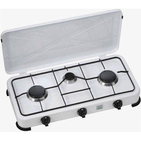 Kemper Group 104982 hobs Blanco Encimera Encimera de gas 3 zona(s)