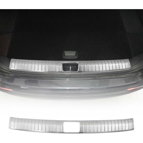 OMAC Protection Seuil de Coffre Compatible avec Kia Sportage 2015-2018 Acier Inoxy Brossé (1/5)
