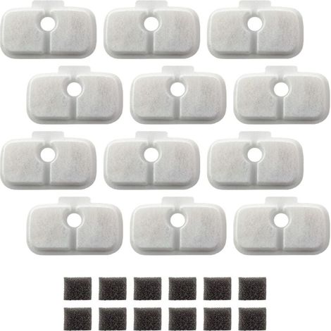Filtri di ricambio per Cat Water PLWF105/PLWF115/PLWF005 Tripla filtrazione per acqua per animali domestici (1/4)