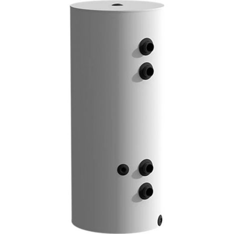 [JAMAIS UTILISE] Ballon Tampon 200L STIEBEL ELTRON STG 200 Vertical Sur Socle Stable Blanc pour Pompe à Chaleur - 278200