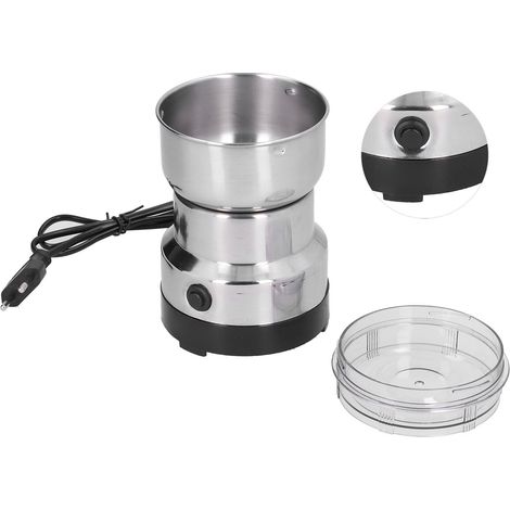 Broyeur à café et à céréales 220 V en acier inoxydable, prise UE, pour la maison et l'hôtel. (1/5)