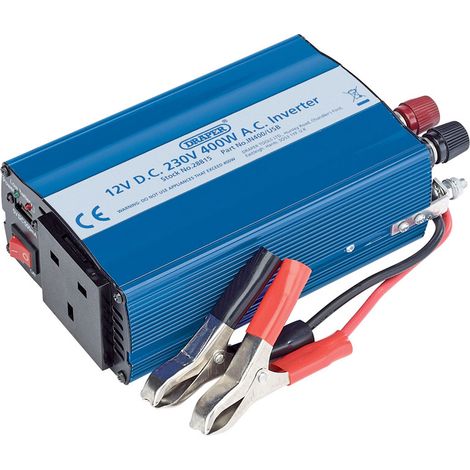 Draper 28815 12V DC-AC Inverter, 400W