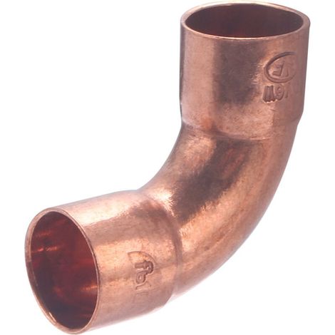 90°-Innengewindebogen, entspricht Lötanschluss für Kupferrohre mit Ø15 mm Durchmesser - 90°-Innengewindebogen, entspricht Lötanschluss für Kupferrohre mit Ø15 mm Durchmesser (1/4)