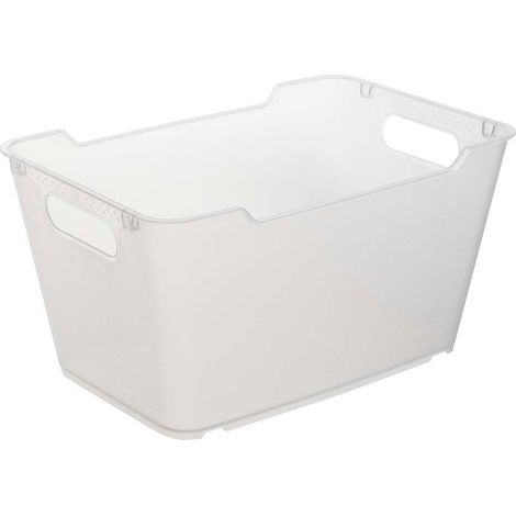 Caja de Almacenaje, Polipropileno, 6 l, Lotta, Transparente, 29.5x19x15 cm (1/5)