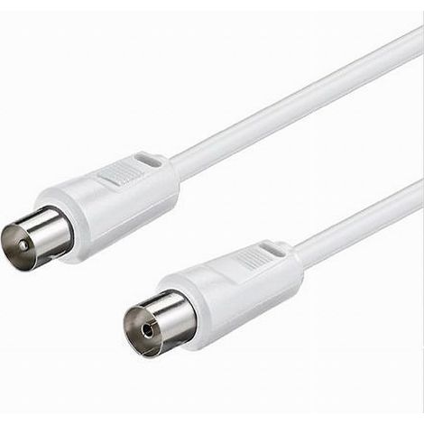 MaxTech - Cavo Antenna Coax 3mt Iec Maschio-iec Femmina Televisore Hdtv Prolunga Cav-at3.0m - (1/2)