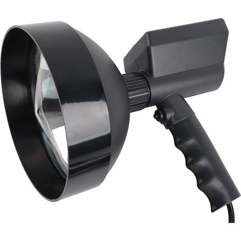 Yctze Spot Light, ABS-Kunststoff-Arbeitsleuchte, Handleuchte mit HID-Xenon-Beleuchtung, geeignet für Outdoor-Aktivitäten wie Camping, Jagen und Angeln, 12-24 V, 55 W (7"-Handleuchte).