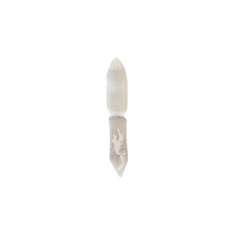 Couteau Rituel Sélénite - Lâcher prise sur le passé- Vendu par 1 (1/4)