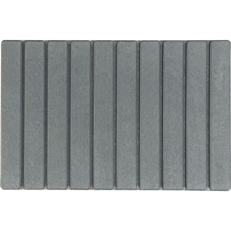 Tapis de bain en pierre 39 x 60 cm, séchage rapide, utilisable en cuisine, pliable pour le rangement, tapis d'égouttage (1/5)