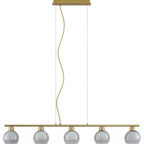 [NEUWERTIG] Lucande Mylah Hängelampe 5fl Hängeleuchte Deckenlampe Deckenleuchte Lampe E14 B-Ware