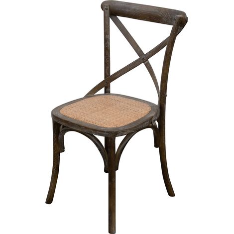Chaise Thonet vintage 50x90x52 cm Chaise rustique Chaise de cuisine et de salle à manger Chaise en frêne et rotin Chaise moderne
