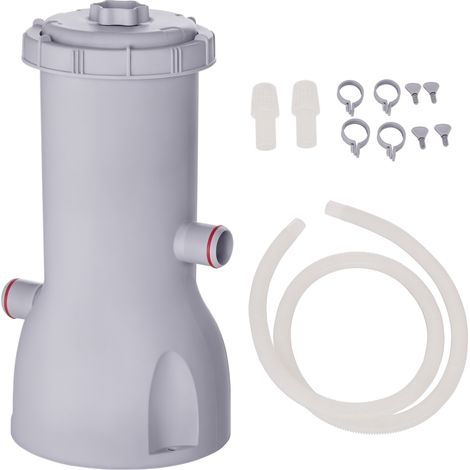 Beyamis Filterpumpenkartuschenreiniger für Aufstellpools, 3785 l/h, 90 W