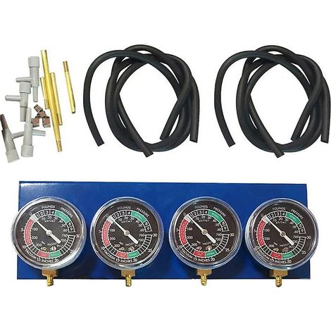 Strumento di sincronizzazione del carburatore a vuoto per motociclette, indicatore di sincronizzazione del carburatore per motori a 2/4 cilindri. (1/5)