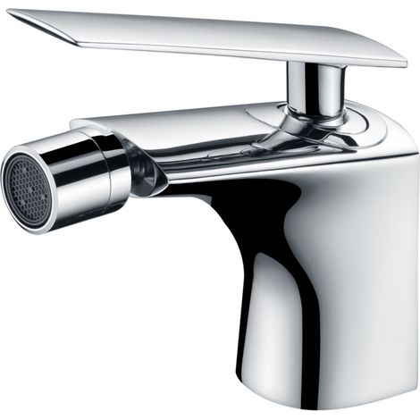Mice -Grifo monomando de Bidet, Griferia WC, Grifo higienico Agua fria/caliente Color Cromo - BDSC024-2 (1/2)