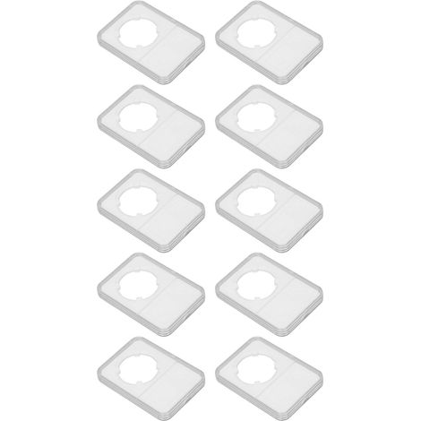 Set mit 10 transparenten 35-mm-Münzdosen, leere Geschenkbox zur Aufbewahrung und für numismatische Sammler (1/5)