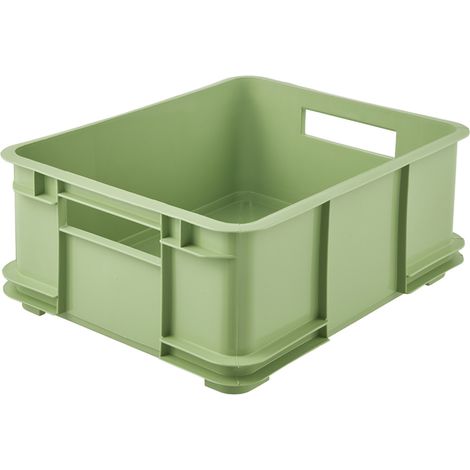 Caja de almacenamiento colección Bruno ECO, tamaño L, 43x35x17,5 cm - Verde (1/5)