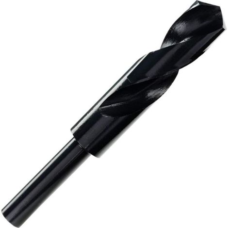 Foret forgé HSS 25 mm - Queue réduite pour aluminium, acier, bois, plastique, métaux communs, etc. (25 mm) 25 mm 25 mm 25 mm-XF25- 25 mm