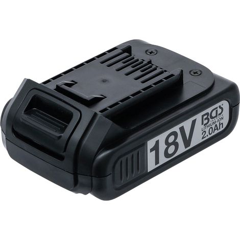 BGS batterie de rechange Li-Ion 18 V / 2.0 Ah pour visseuse à chocs sans fil Art. 9928 - 9929 (1/3)