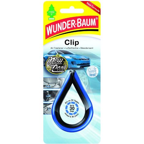 Wunderbaum Lufterfrischer Clip New Car Autodüfte