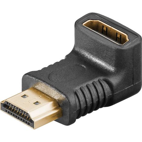 Goobay 51727 cambiador de género para cable HDMI 19pin Negro