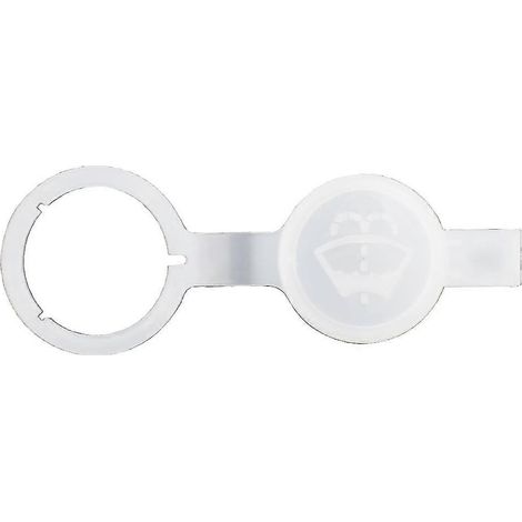 Couvercle de bouchon de réservoir de liquide lave-glace pour pare-brise de voiture Mercedes-Benz Classe ML W163, référence d'origine A1638690508, blanc, SZRH AS (1/5)