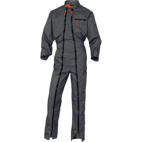 Combinaison de travail DELTA PLUS Mach2 M2CDZ XXL gris anthracite col montant zip intégral