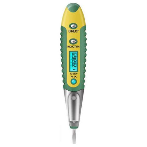 testeur de crayon de test numérique stylo détecteur de tension électrique écran LCD tournevis VD700 AC/DC 12-250V indicateur de tension (1/5)