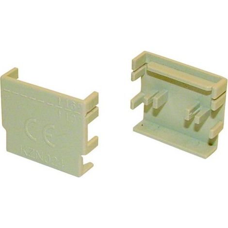 Bouchon latéral barre pont 4P - CONNEXION HAGER KZN024
