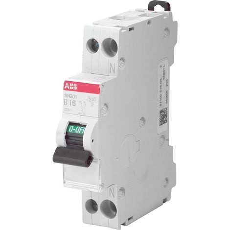INT.AUT.1P+N B32 6KA 1MD - ABB SN201/B32 - ABB SN201/B32