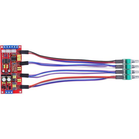 HIFI NE5532 Tone Board Vorverstärkermodul, Lautstärkeregelung, Bass, Höhen, Balance, 2 Kanäle, Stereo, DIY-Audio, Soundkartenverstärker, Klangeinstellung, geringes Rauschen. (1/5)