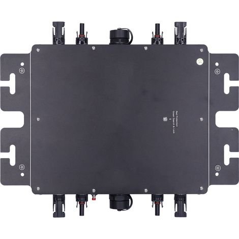 Micro-onduleur solaire GTB-1200, convertisseur réseau avec surveillance WiFi, sortie AC 230V, système push-pull, monophasé, pour panneaux photovoltaïques, suivi intelligent, puissance 1200W, compatibl (1/5)