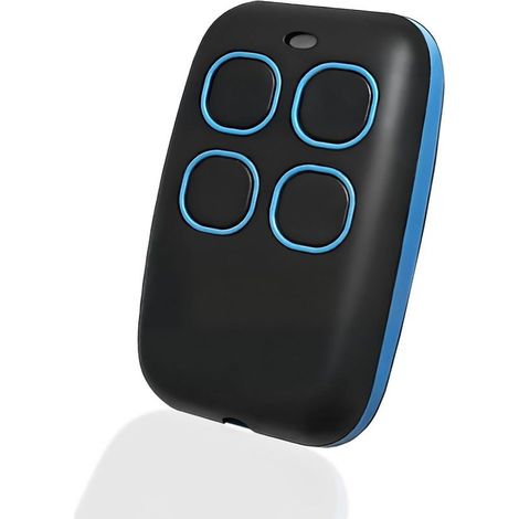 Universelle Télécommande 433MHz, Code Fixe, Télécommande Copieuse Étanche, Interrupteur de Remplacement pour Volets Roulants Portes de Garage, Bleu (1/5)