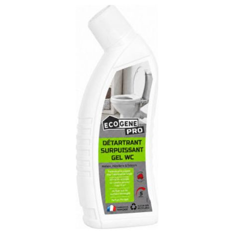 Détartrant WC Gel 750ml Ecogene surpuissant