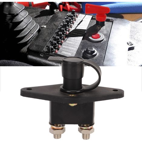 Ersatz-Autobatterieschalter, 12/24V wasserdichter Hauptschalter, 200/1000A, mit Schlüssel. (1/5)