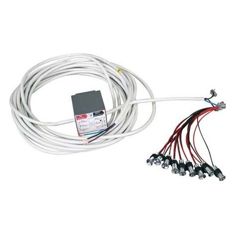 8 Led C/Transformateur 230/12V Et Câble Alimentation FADINI