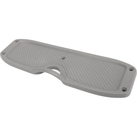 Plaque de de tableau arrière Support de moteur de hors-bord, plaque de tableau arrière en PVC pour sport materiel Gris (1/4)