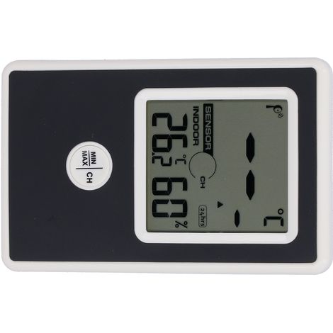 Thermomètre électronique/hygromètre/thermomètre numérique/hygromètre/température intérieure/extérieure (1/5)