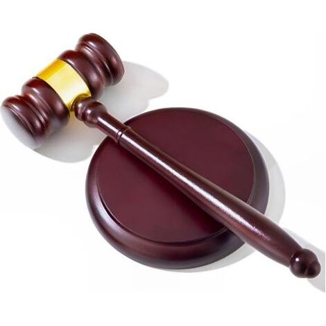 Ensemble de maillet et de bloc sonore, marteau adapté à l'avocat, au juge, au commissaire-priseur, au président du club (1/4)