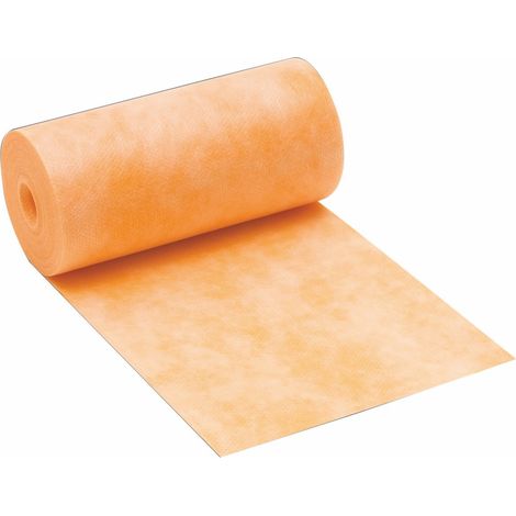 Schluter – Bande d'étanchéité KERDI-KEBA 5 mètres – 125 mm – Polyéthylène double face pour jonctions sol/mur – Compatible DITRA et KERDI