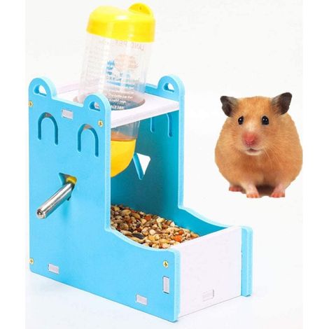 Water Dispenser for Small Animals, Automatic Bottle Water Dispenser, No Leaking Water Supply, for Small Animals, Hamster, Guinea Pig, Rabbit, Rat, Ferret, Gerbil, Chinchilla (1/5)