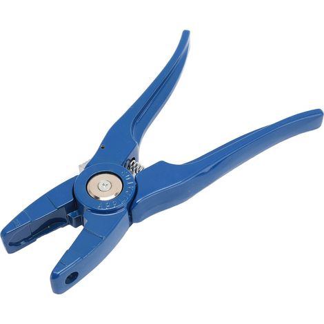 Applicatore universale per marchi auricolari per bestiame, strumento per forare capre, maiali, pecore e altri animali.