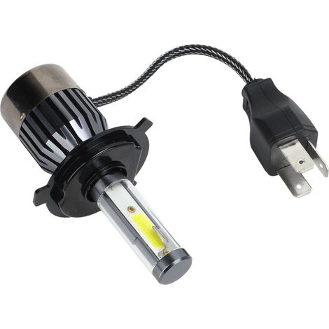 Phare Moto LED 30W 12V 4000LM 6000K Blanc Froid Double Optique Feux de Croisement Route Etanche IP67 Ampoule Ultra Lumineuse pour Motocycle (1/5)