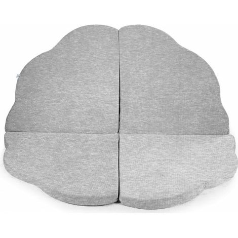 [NEUWERTIG] B-Ware Meow Baby Spielmatte Matte Baby Spielmatte Wolke Hellgrau Spielauflage Unterlage (1/2)
