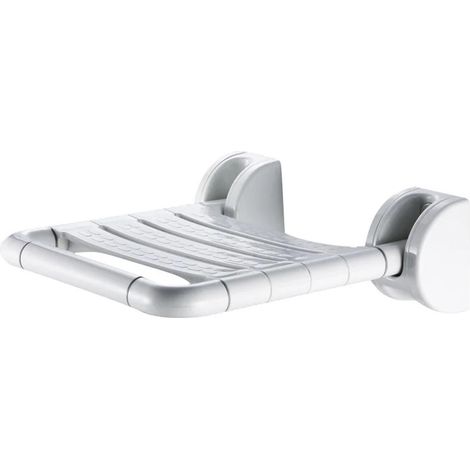 Sgabello da doccia pieghevole, sedile da bagno antiscivolo da parete, sedia da doccia resistente, panca da bagno, panca da doccia pieghevole per bagno, ingresso